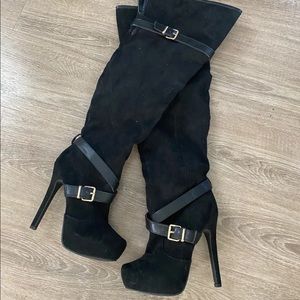 Over the knee boots